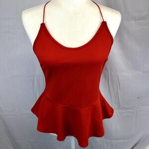 Active USA RED women's Medium night top lingerie sleep sexy romantic